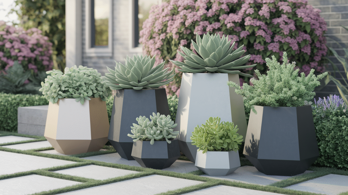 Modern Outdoor Planters | Durable Materials, Sizes & Styles-Usa Home Guide