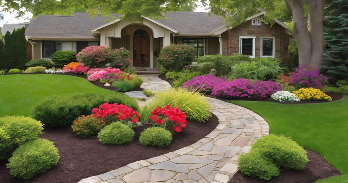 18 Low Maintenance Front Yard Landscaping Ideas for Curb Appeal-Usa Home Guide